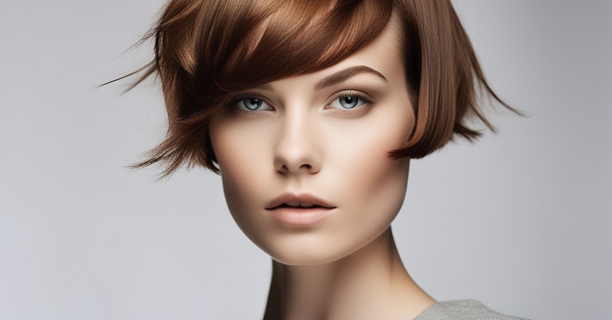 Krótkie włosy z grzywką na boki: 15 modnych propozycji fryzur