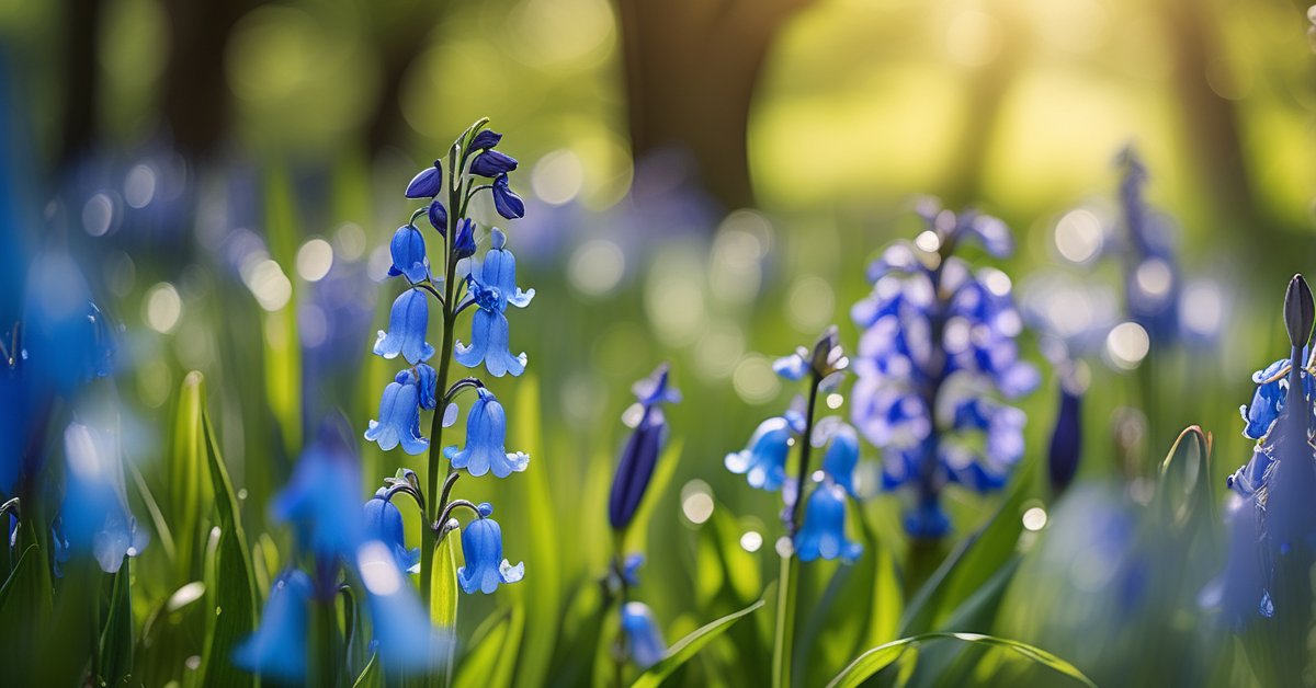 Niebieskie kwiaty wiosenne: Poznaj najpiękniejsze rośliny ogrodowe